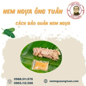 cach bao quan nem ngua 1